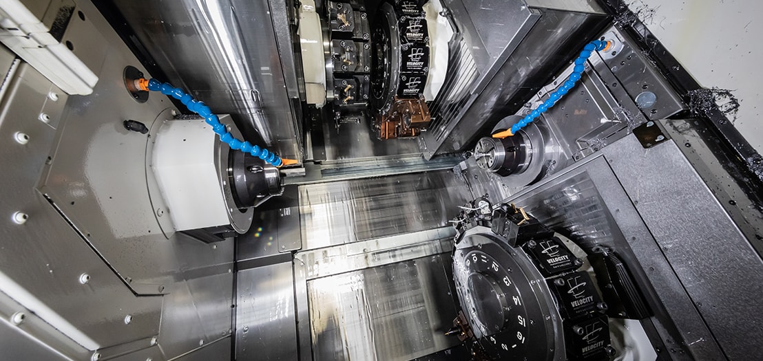 High volume automated Swiss lathe component batch
